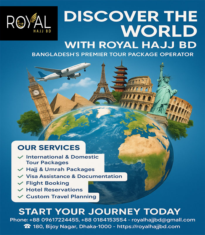 Bangladesh’s Leading Tour Operator for Affordable Global Travel & Hajj Services