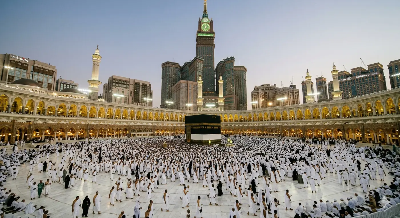 Masjid al Haram and Kaaba for premium Umrah package from Bangladesh